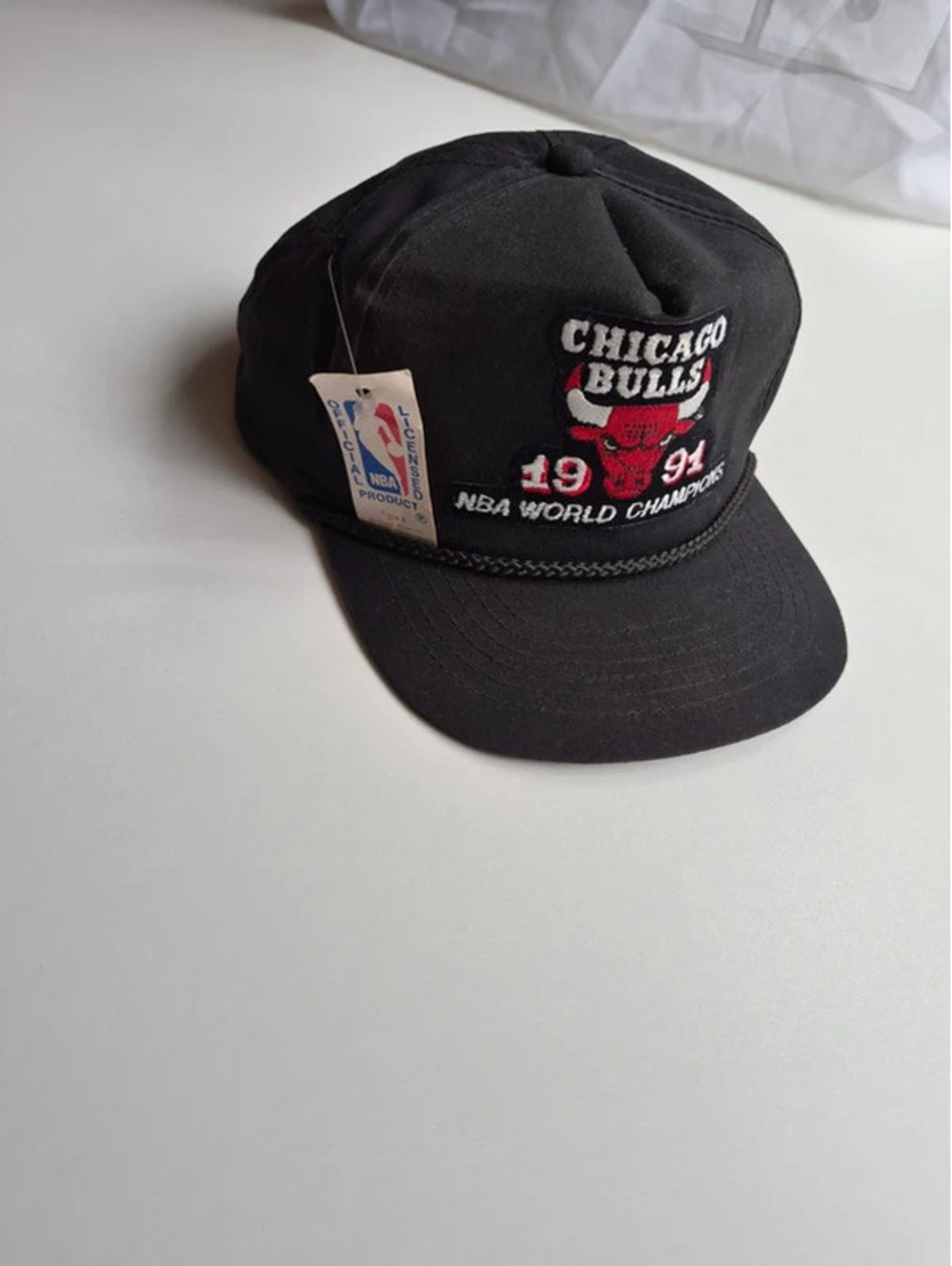 Vintage 1991 Chicago Bulls Championship Hat NWT!!